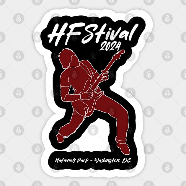 Hfstival Music Festival 2024 Music Festival Sticker TeePublic